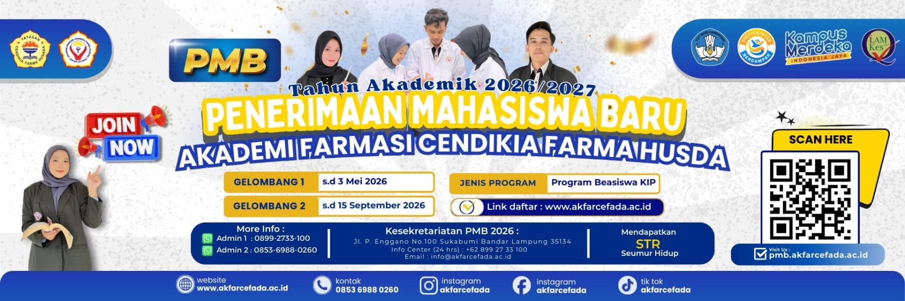 PMB Akfar Cefada Tahun Akademik 2026/2027